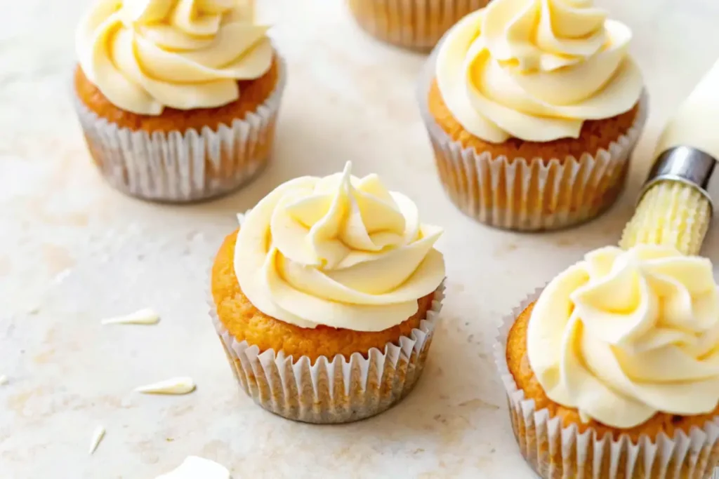 Gluten-free vanilla cupcakes