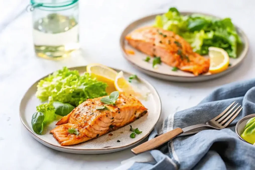 Frozen Salmon in Air Fryer