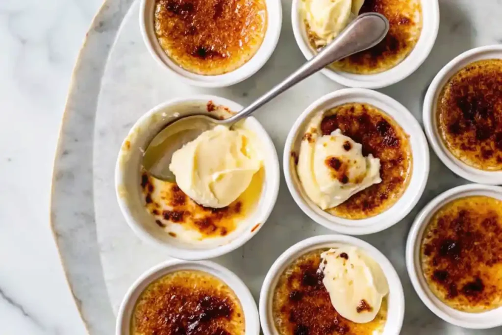 difference between crème brûlée and custard